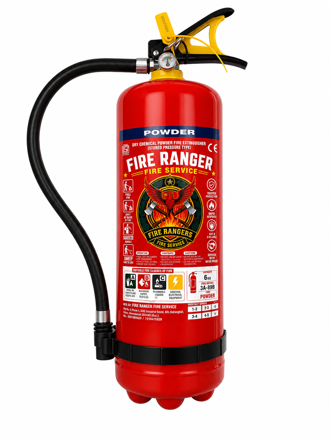 Fire Rangers fire extinguisher